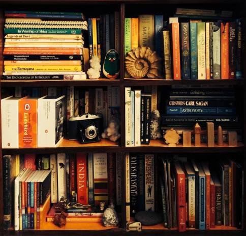 One of my bookshelves