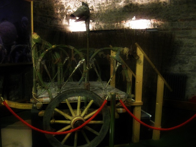 Replica of Boudica's chariot