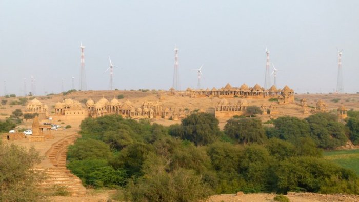 Royal Hindu Cenotaphs, Rajasthan, Jaisalmer, Bada Bagh