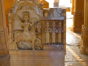 Royal Hindu Cenotaphs, Rajasthan, Jaisalmer, Bada Bagh