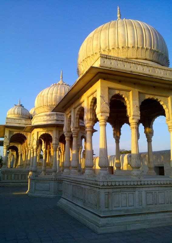 Cenotaphs, chattris, Rajasthan, Hindu