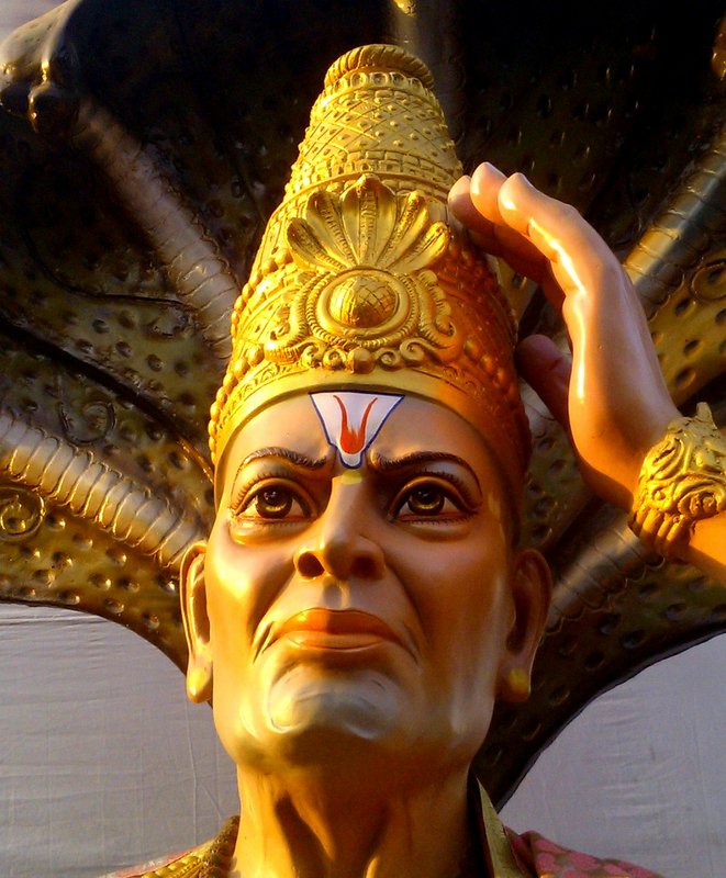 Lord Vishnu. Sheshanag