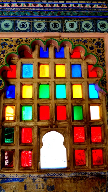 The Stained glass window