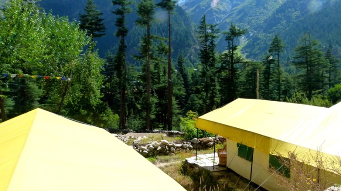 Himachal Pradesh, Kinner Camps, Sangla