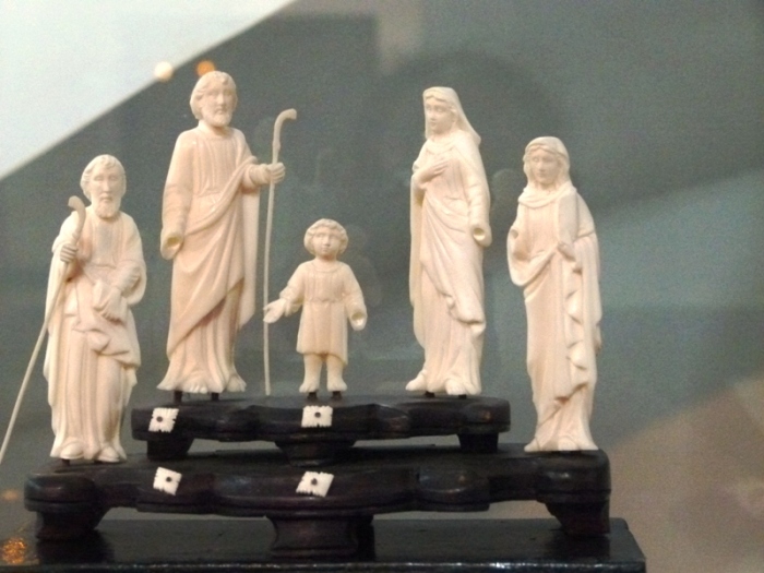 The Holy Family, Ivory, Jesus, Mary and Joseph