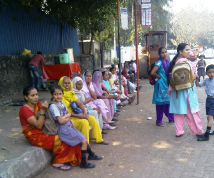 Mumbai, Bus Stop