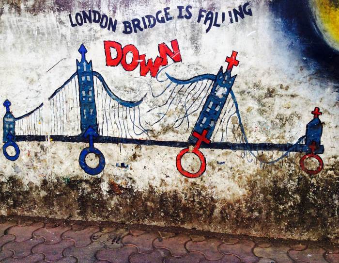 Laadli Girl Child Campaign, Bandra, Street Art, Hill Road, Mumbai