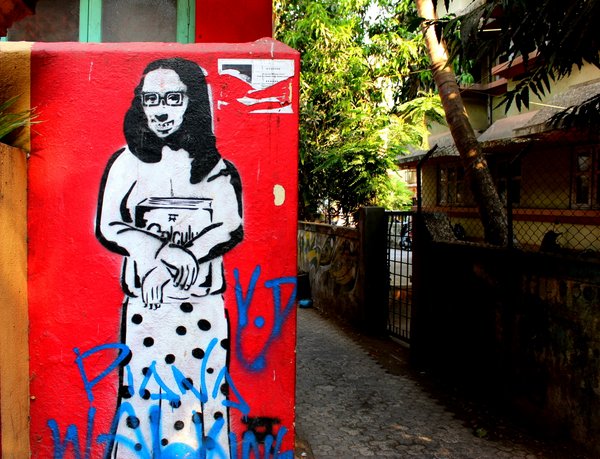 Street Art, Chapel Road, Bandra, Mumbai