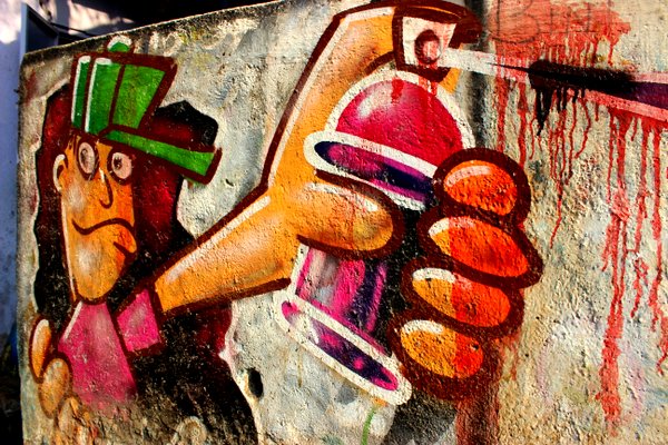 Street Art, Chapel Road, Bandra, Mumbai