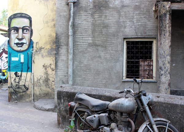 Street Art, Chapel Road, Bandra, Mumbai