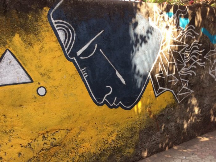 Nagrana Lane, Street Art, Graffiti Art, Bandra, Mumbai Ink Brush N Me