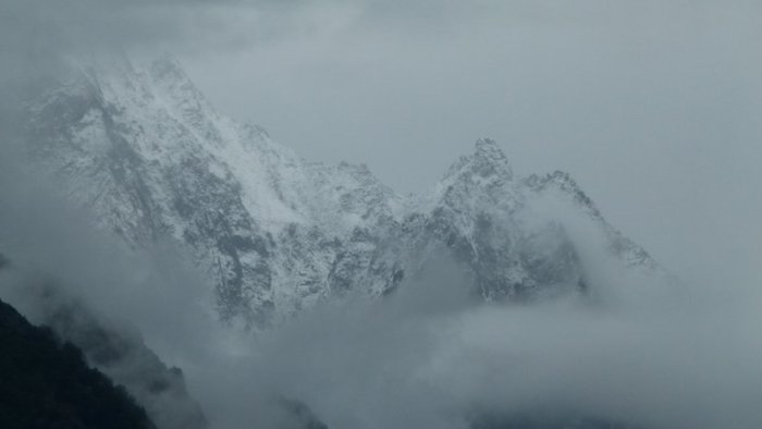 Sangla, Bad Weather, Kinnaur, Baspa Valley, Himachal Pradesh