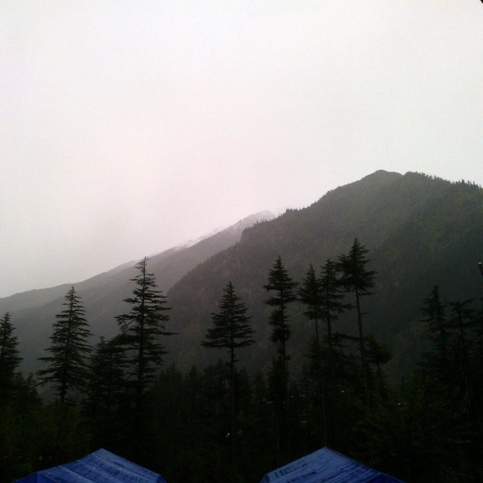 Sangla, Bad Weather, Kinnaur, Baspa Valley, Himachal Pradesh