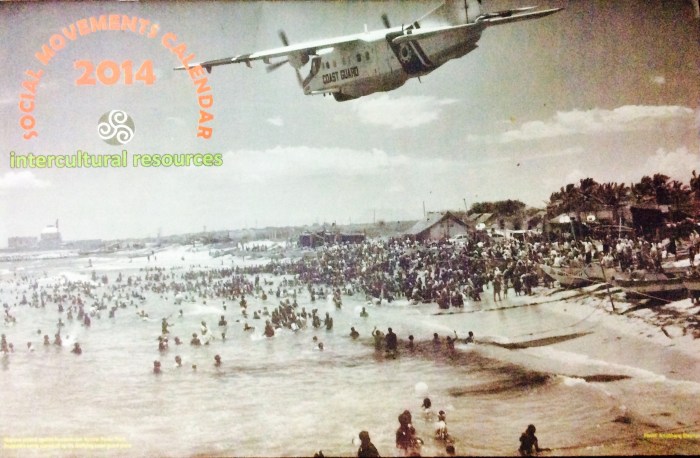 Social Movements Calendar 2014, Intercultural resources, People's struggles, social issues, calendar