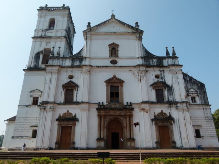 Goa, Old Goa, Travel. Se Cathedral, Indo-Portuguese church