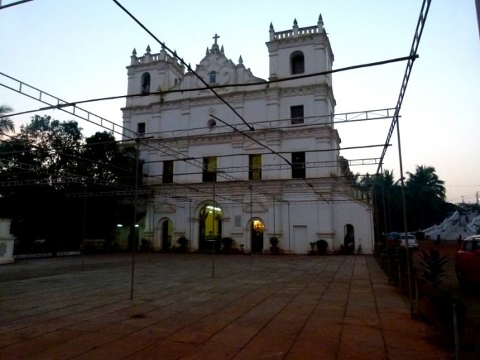 Aldona, Corjuem Fort, Noth Goa, Mapusa River, St. Thomas Church