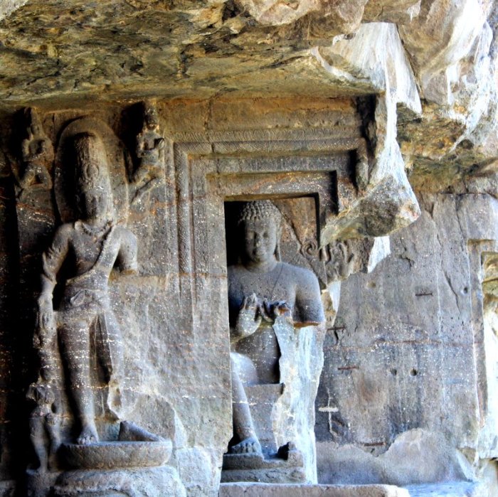 Ellora Caves, Sculptures, Indian Art, Aurangabad, UNESCO World Heritage Site