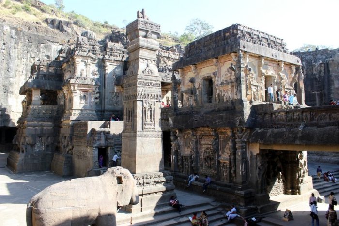 Ellora Caves, Sculptures, Indian Art, Aurangabad, UNESCO World Heritage Site
