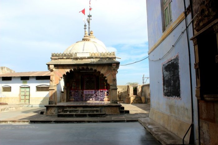 Kali idol, Amter Mata Temple, Vadnagar, Travel, Tantric