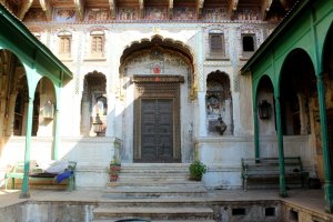 Dundlod, Painted Towns of Shekhawati, Fresco, Art Gallery, Painting, Heritage, Travel, Rajasthan, Goenka