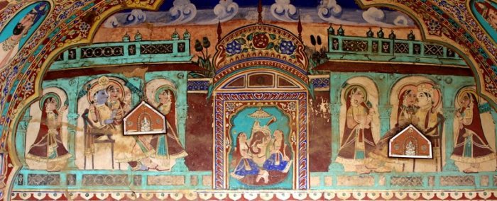 Fatehpur, Painted Towns of Shekhawati, Fresco, Art Gallery, Painting, Heritage, Travel, Rajasthan