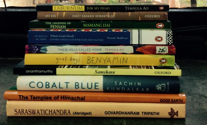 #TSBCReads India, Book pile, Books from India and on India, To be Read Books