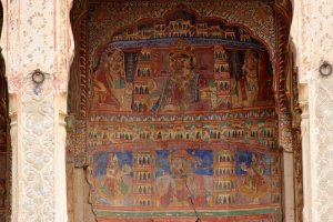 Bissau, Painted Towns of Shekhawati, Fresco, Art Gallery, Painting, Heritage, Travel, Rajasthan
