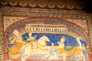 Bissau, Painted Towns of Shekhawati, Fresco, Art Gallery, Painting, Heritage, Travel, Rajasthan