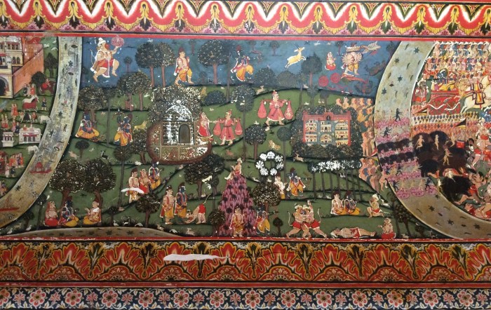 Mahansar, Mahensar, Painted Towns of Shekhawati, Fresco, Art Gallery, Painting, Heritage, Travel, Rajasthan