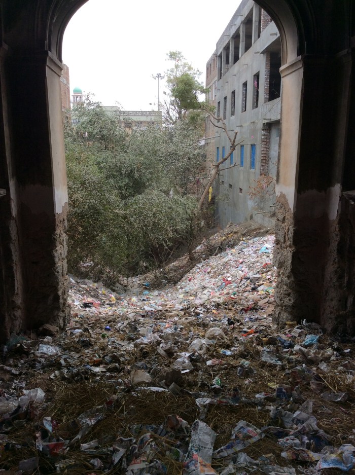 Hereitage, Well, Bawri, Garbage dump