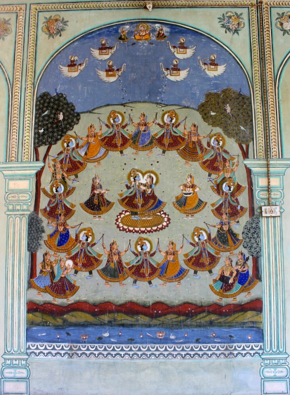 Podar Haveli, Private House, Nawalgarh, Painter of Murals, Swarnkar