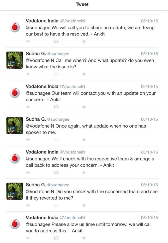 Vodafone, Complaint, Twitter, Social Media