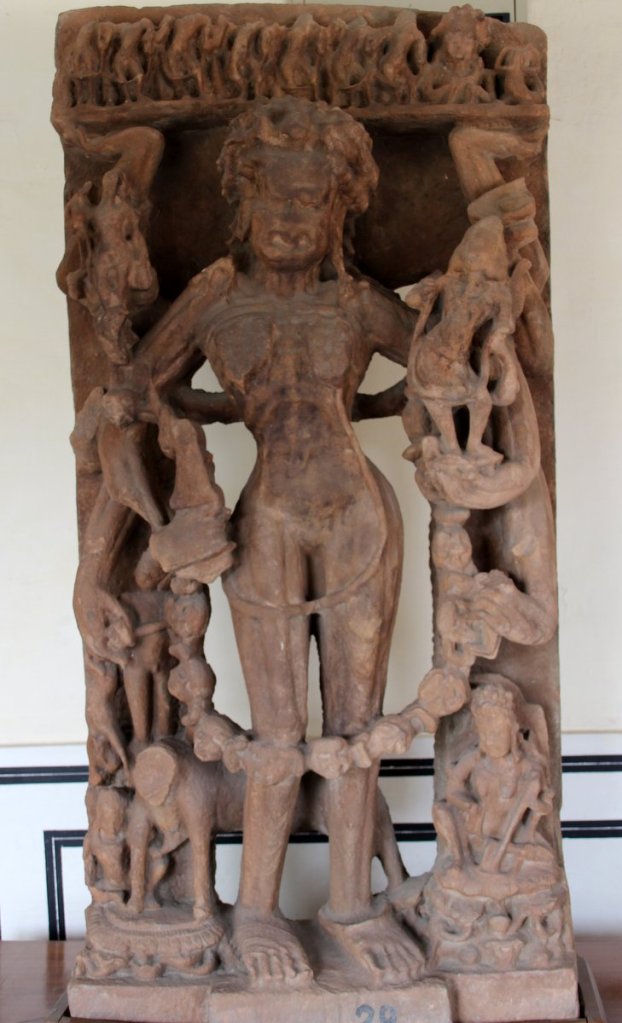 Jhalawar, Gadh Mahal, Gadh Palace, Government Museum, Sculpture Gallery, Chamunda